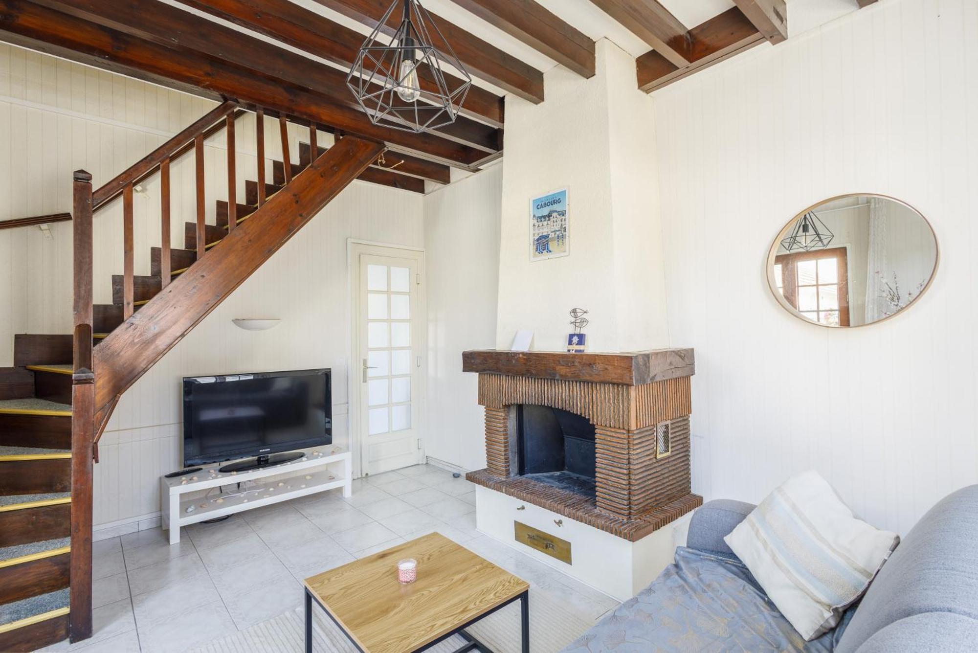 La Maison Cabourgeaise Proche Mer Exterior foto
